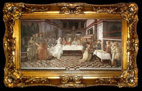 framed  Fra Filippo Lippi Herod-s Banquet, ta009-2